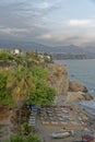Nerja - Spain - Costa Del Sol. beach and sea Royalty Free Stock Photo