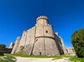 NEROLA, ITALY - SEPTEMBER 18, 2022: Panoramic view of Orsini castle in the medieval village of Nerola Royalty Free Stock Photo