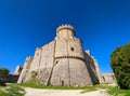 NEROLA, ITALY - SEPTEMBER 18, 2022: Panoramic view of Orsini castle in the medieval village of Nerola