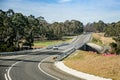 New Charleyong Bridge on Nerriga Road, NSW, Australia. Regional rural road upgrade Royalty Free Stock Photo