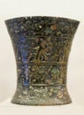 Nertobriga vase made of Bronze vessel and silver niello