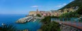 Nervi is a former fishing village now a seaside resort of Genoa in Liguria region of Italy Royalty Free Stock Photo