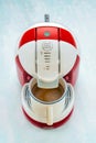 Nescafe Dolce Gusto coffee machine. Selective focus