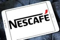 Nescafe logo Royalty Free Stock Photo
