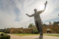 Neslon Mandela statue in front of Union Buildings in Pretoria, South Africa Royalty Free Stock Photo