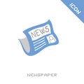 Nespaper icon Royalty Free Stock Photo
