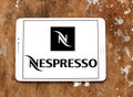 Nespresso logo Royalty Free Stock Photo