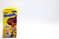 NESQUIK Chocolate Milk. Nesquik is a brand of products made by NestlÃÂ©