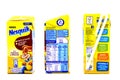 NESQUIK Chocolate Milk. Nesquik is a brand of products made by NestlÃÂ©