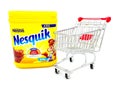 NESQUIK Chocolate Powder. Nesquik is a brand of products made by NestlÃÂ©