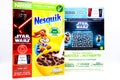 NESQUIK Cereals box for the movie STAR WARS The Rise of Skywalker