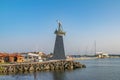 Nessebar, Bulgaria - 2 Sep 2018: Statue of Saint Nicholas in the Nesebar ancient city. Nessebar or Nesebr is a UNESCO World