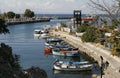 Nessebar harbour, Bulgaria Royalty Free Stock Photo