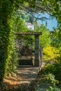 Scenic sight in Nesso, beautiful village on Lake Como, Lombardy, Italy. Royalty Free Stock Photo