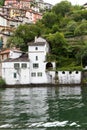 Nesso village at lake Como, Italy Royalty Free Stock Photo