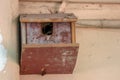 Nest box or birds Home In uptop in building