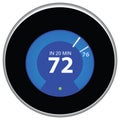 Nest Thermostat Blue