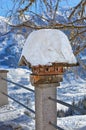 Nestbox bird house Royalty Free Stock Photo