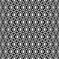 Nested diamonds with bold strokes vector pattern design