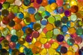 Colorful Backlit Water Bead Jumble