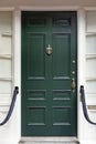 Green Front Door in New England