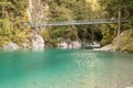 Nestled among beech and podocarp forest, these pools of deep, clear water flowing into the Makarora River offer a moment of