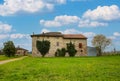 Old farmhouse in the countryside of Emilia Romagna, Italy Royalty Free Stock Photo