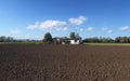 Old farmhouse in the countryside of Emilia Romagna, Italy Royalty Free Stock Photo