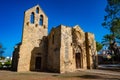 Nestorian Church (Church of St. George the Exiler) in the old town of Famagusta Royalty Free Stock Photo
