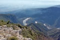 Nestos Gorge near town of Xanthi, Greece