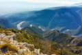 Nestos Gorge near town of Xanthi, Greece