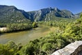 Nestos river at Greece Royalty Free Stock Photo