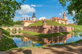 Nesvizh castle Royalty Free Stock Photo