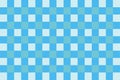 Tablecloth design: Blue interlace pattern