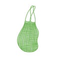 Net bag doodle icon, vector illustration Royalty Free Stock Photo