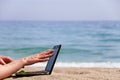 Net book At The Beach