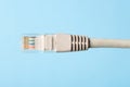 Net cable connector Royalty Free Stock Photo