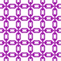 Net of chain in purple design