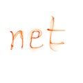 Net domen name Royalty Free Stock Photo