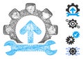 Net Gear Integration Tools Vector Mesh