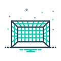 Mix icon for Net, mesh and knots Royalty Free Stock Photo