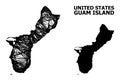 Net Map of Guam Island