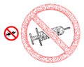 Net Mesh No Syringe Drugs Icon