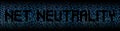 Net Neutrality text on hex code illustration Royalty Free Stock Photo