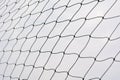 Net pattern. Rope net silhouette. Soccer and football net patter