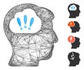 Net Problem Brainstorm Vector Mesh