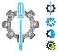 Net Tuning Options Gear Vector Mesh