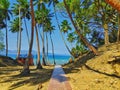 Netaji Subhash Chandra Bose Island,Ross IslandAndaman islands Royalty Free Stock Photo