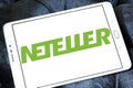 Neteller electronic bank logo Royalty Free Stock Photo