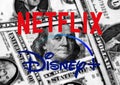 Netflix and Disney Plus logo